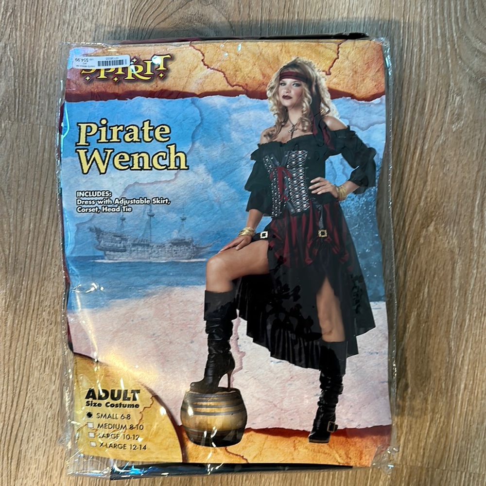 Pirate wench costume